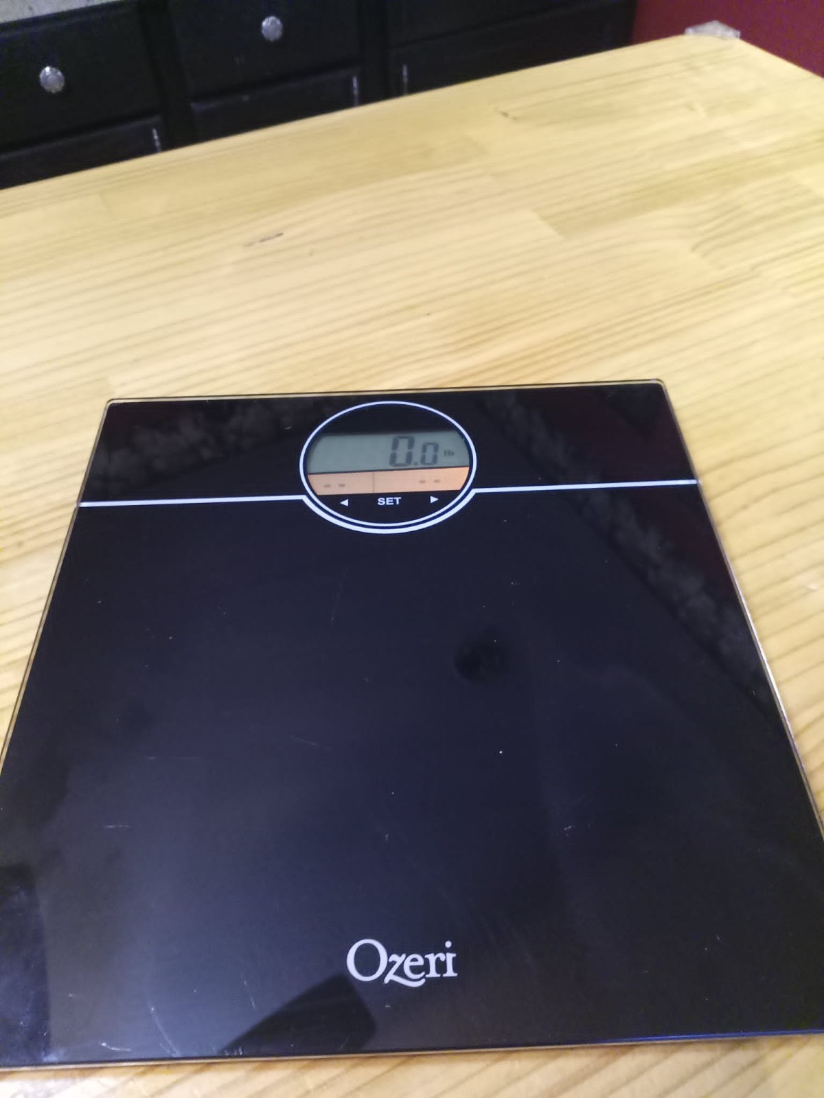 Ozeri Touch II Digital Bathroom Scale ZB21 400 lb Capacity Black Tempered Glass gallery