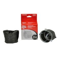Fits For Dirt Devil Hand Vacuum Cleaner Type F-4 Filter 2 Pk Part # 3ME1950001