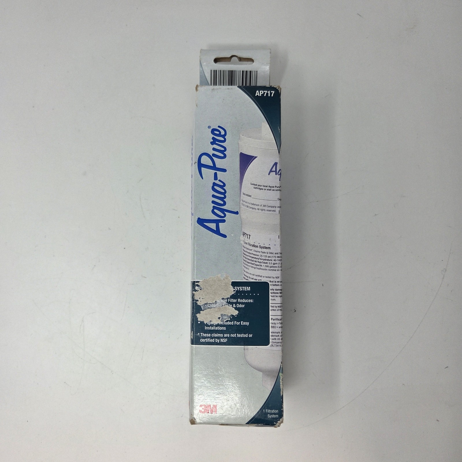 3M Aqua-Pure AP717 5 Micron Inline Carbon Water Filter 1/4 NPT gallery