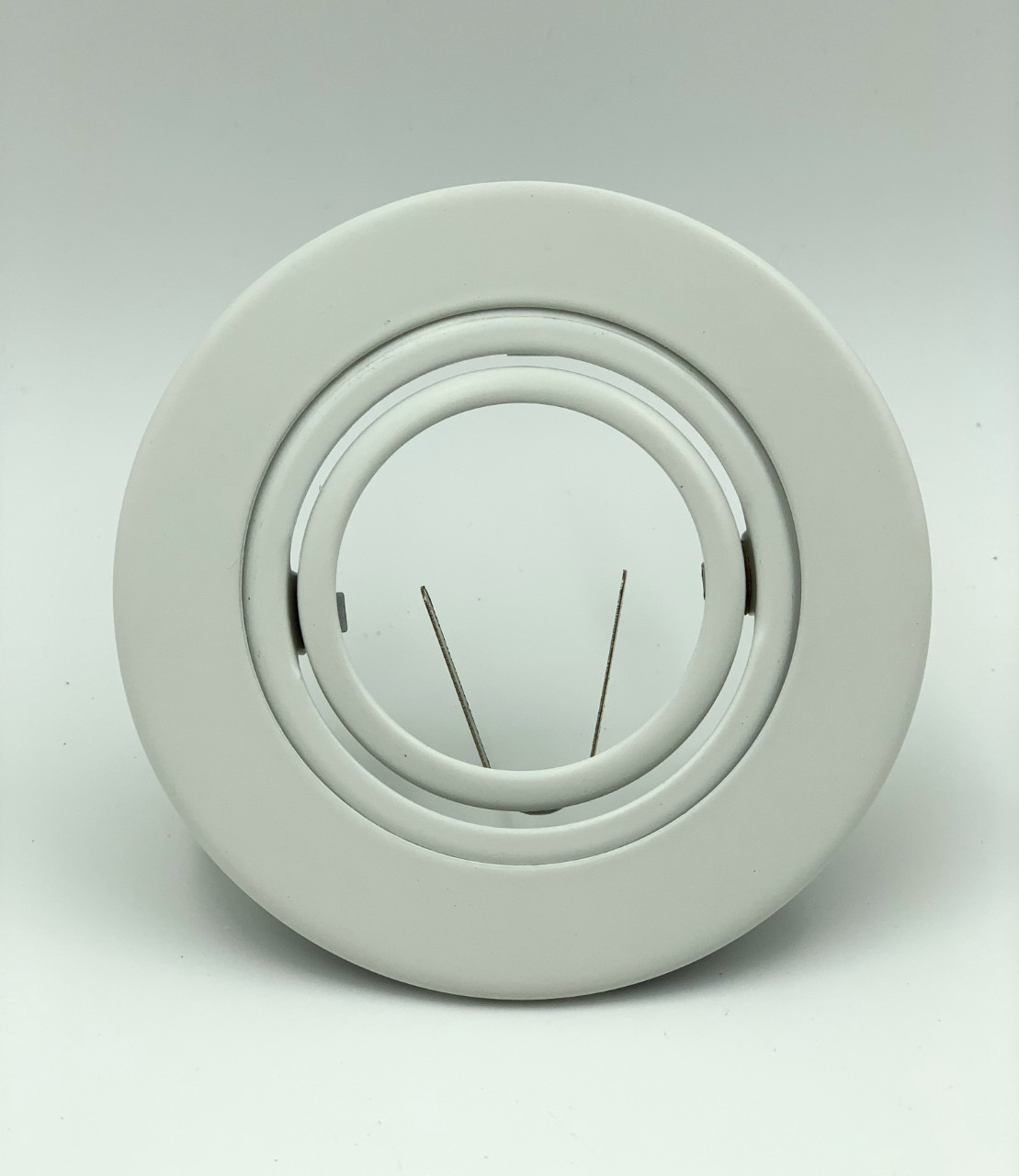 4 PACK,3 Inch Can 12V MR16 Recessed Light Adjustable Ring Trim White, 33003WH gallery