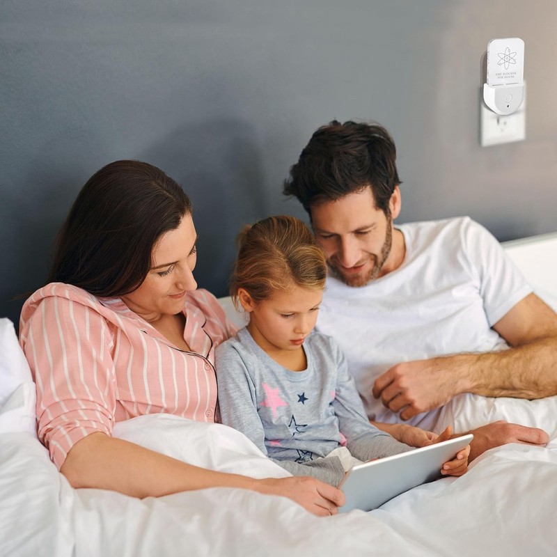 EMF Protection Blocker Coverage Area Up to 2000 Square Feet Per Level - White gallery