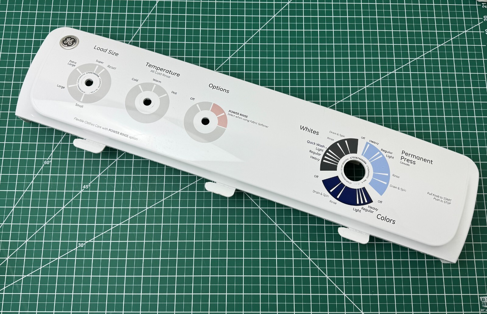 GE Washer Backsplash Control Panel | WH42X10901 | 175D6766G006 gallery