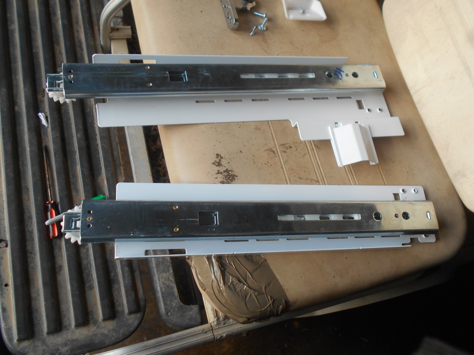 Samsung Refrigerator FREEZER SLIDE RAIL SET for RF30BB6600QL gallery