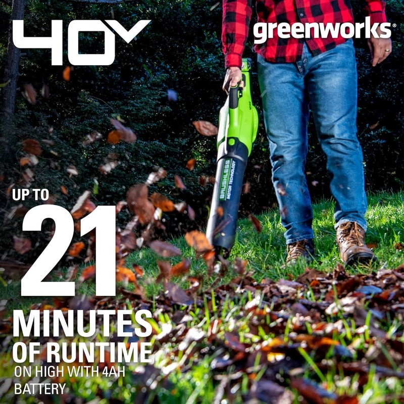 40V Cordless Brushless Leaf Blower, 130 MPH, 550 CFM, Tool Only - Lightweight... gallery