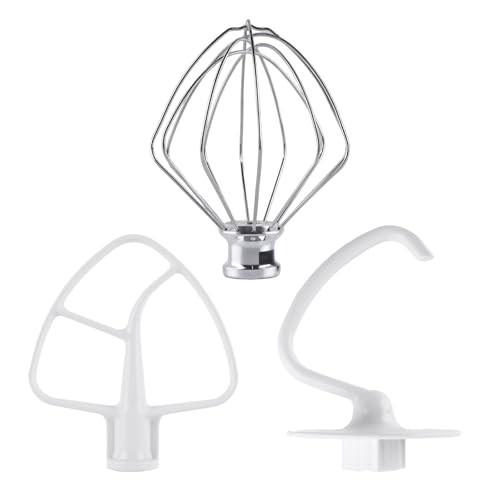 3-Piece Kit Attachments for Kitchenaid Tilt-Head Stand Mixer, Accessories Stainl gallery