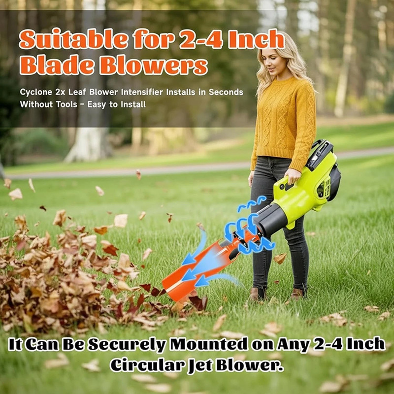 Cyclone 2X Airflow Amplifier for Leaf Blower TL gallery