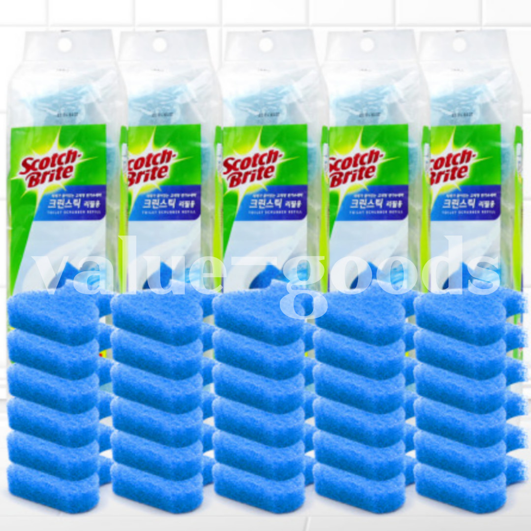 3M Scotch Brite Clean Stick Refill 30ea/Disposable Toilet Bowl Cleaner no handle gallery