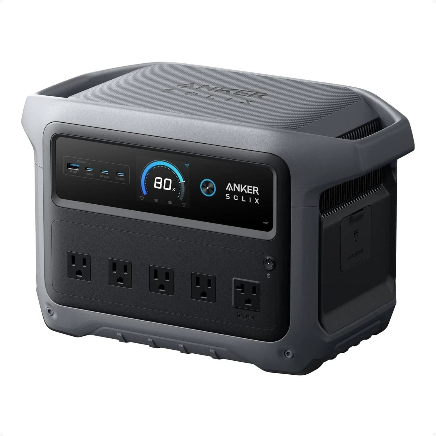 SOLIX C1000 Gen 2 Portable Power Station, 2,000W (Peak 3,000W) Solar Generator, gallery