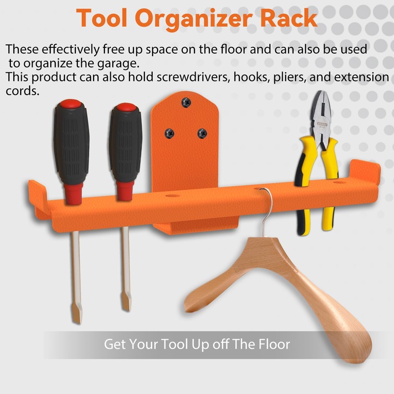 Backpack Leaf Blower Hanger, Wall & Trailer & Garage Tool Storage Organizer gallery