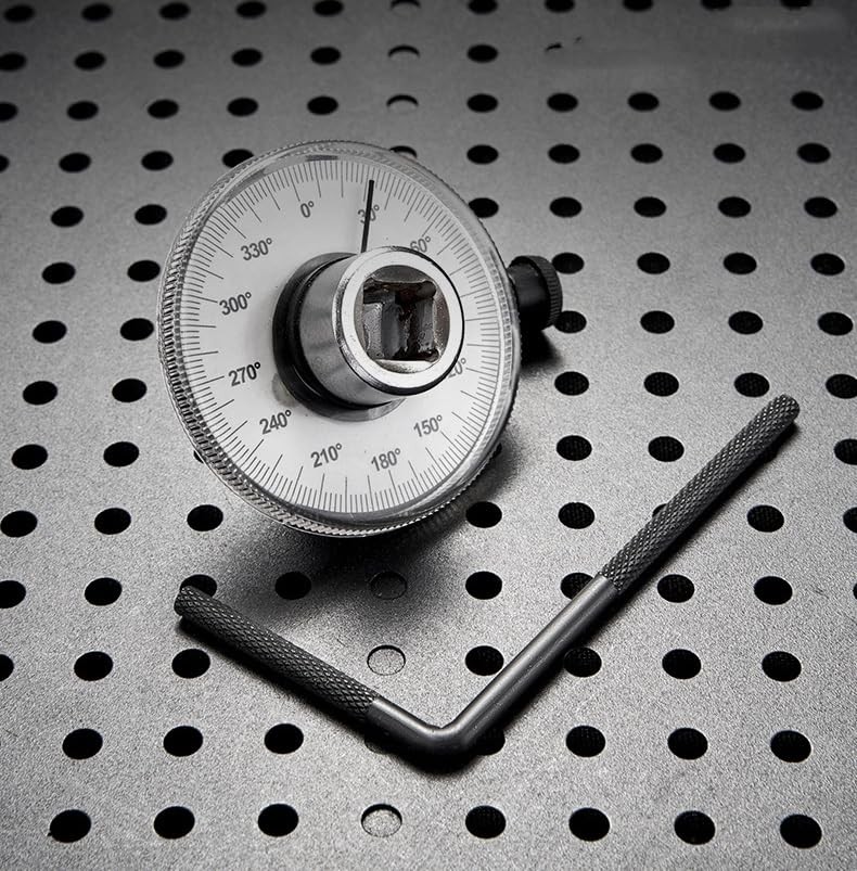 1/2 Inch Torque Wrench Angle Gauge Tool, 360° Adjustable 1/2" Drive Torque meter gallery