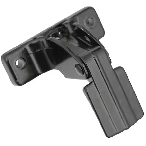 Prime-Line Push Button Screen or Storm Door Latch, Black gallery