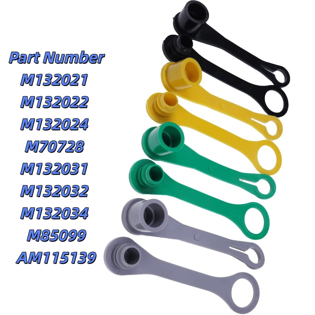 Hydraulic Coupler Dust Cap Plug Set For John Deere 425 445 455 X485 X495 X585 gallery