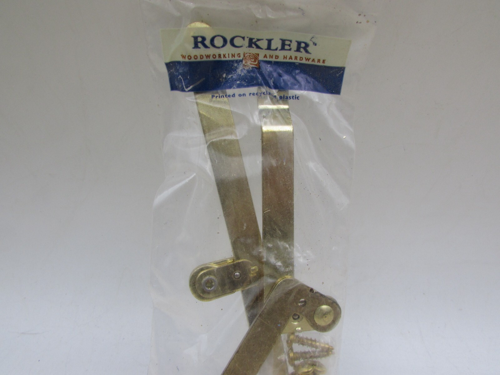 Rockler Brass Trunk Lid Support Designed For Trunks & Chests With Box Style Lids gallery