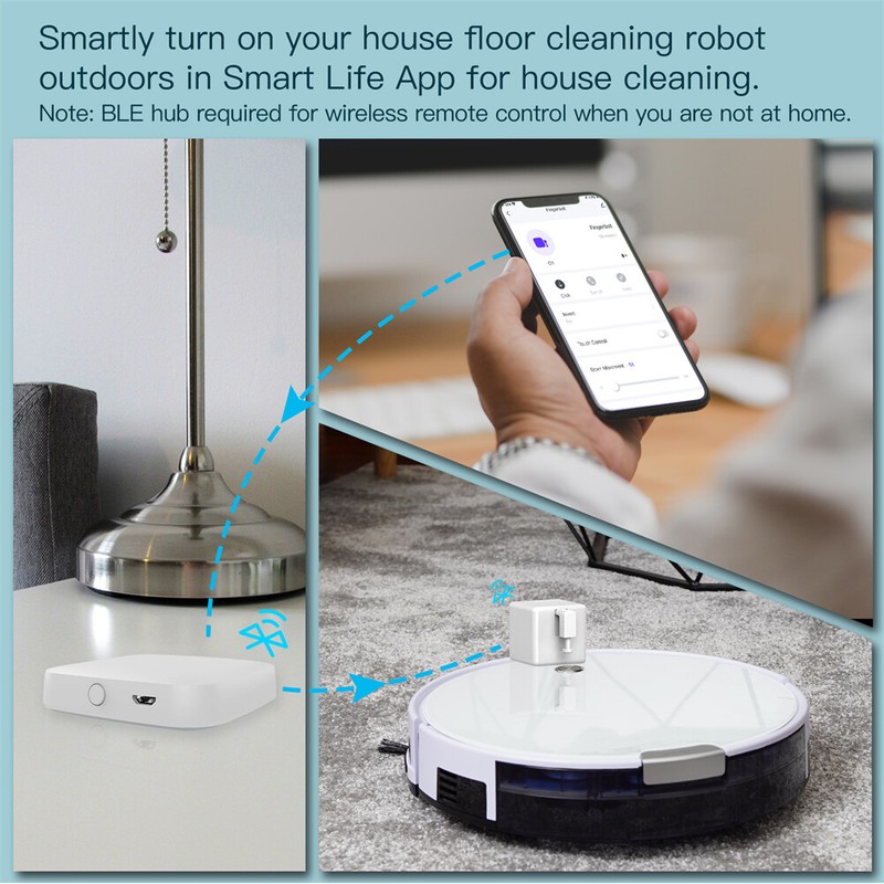 MOES Bluetooth Fingerbot Plus Smart Button Pusher No Wiring Switch APP Control gallery