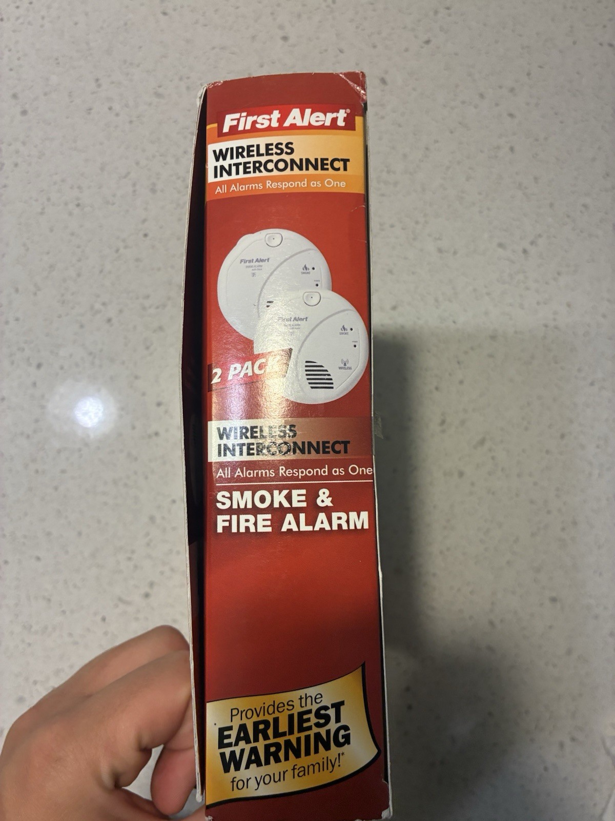 First Alert SA511CN2-3ST Wireless Interconnect Battery Operated Smoke Alarm gallery