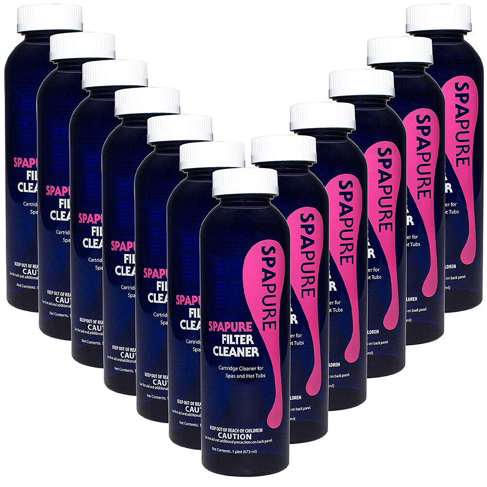 SpaPure Filter Cleaner 12 Pck Improve Filtration & Circulation in Spas & Hot Tub gallery