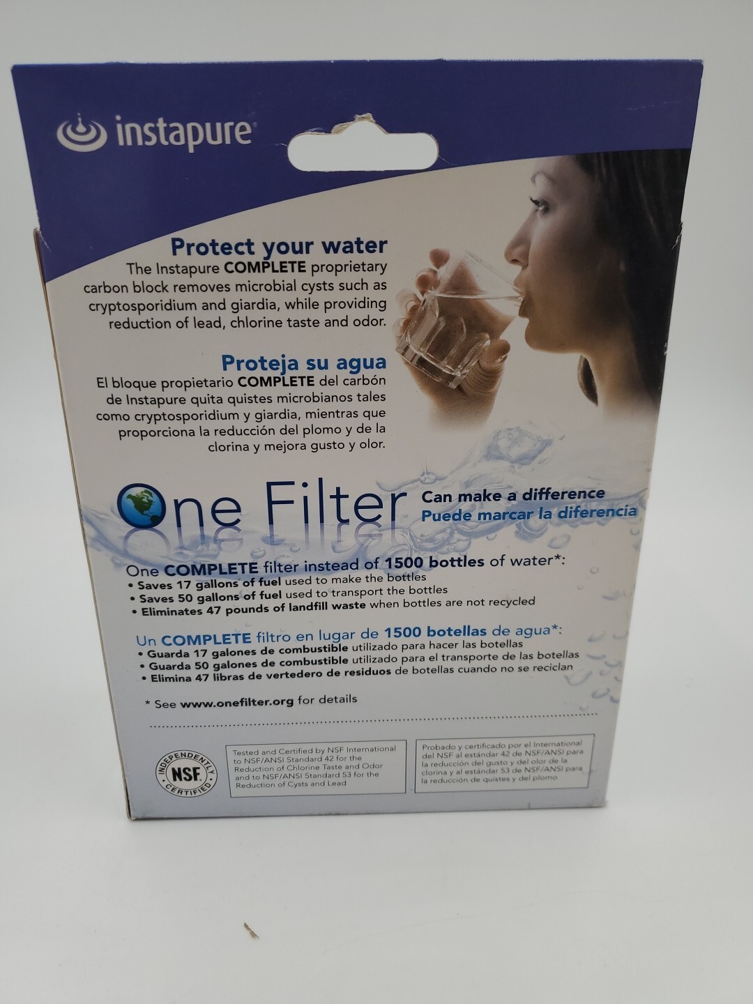 Instapure F5 Faucet Filter System - Chrome, Chlorine, Taste & Odor, Reduces Lead gallery