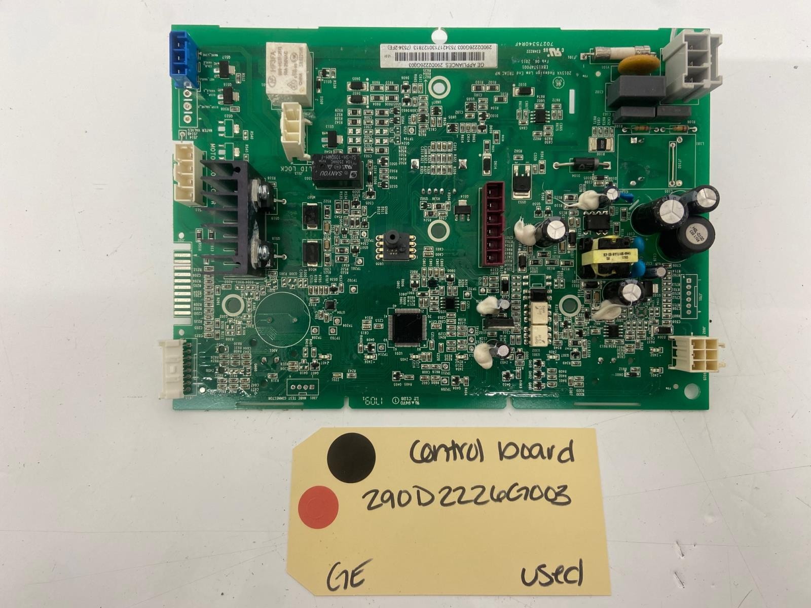 GE Washer 290D2226G003 control board used gallery
