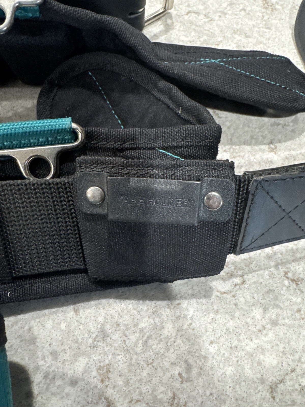 Gatorback Contractor Pro Carpenter Tool Belt Combo Large Blue Hammer Hook gallery