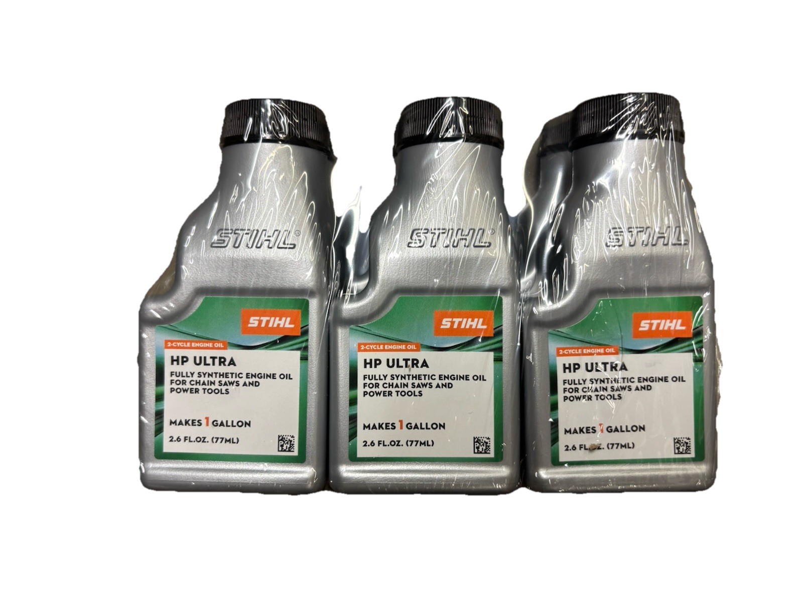 Stihl 2 Cycle Hp Ultra Synthetic Engine Oil Mix 2.6 Oz 1 Gallon 48 Pack (1 Case) gallery