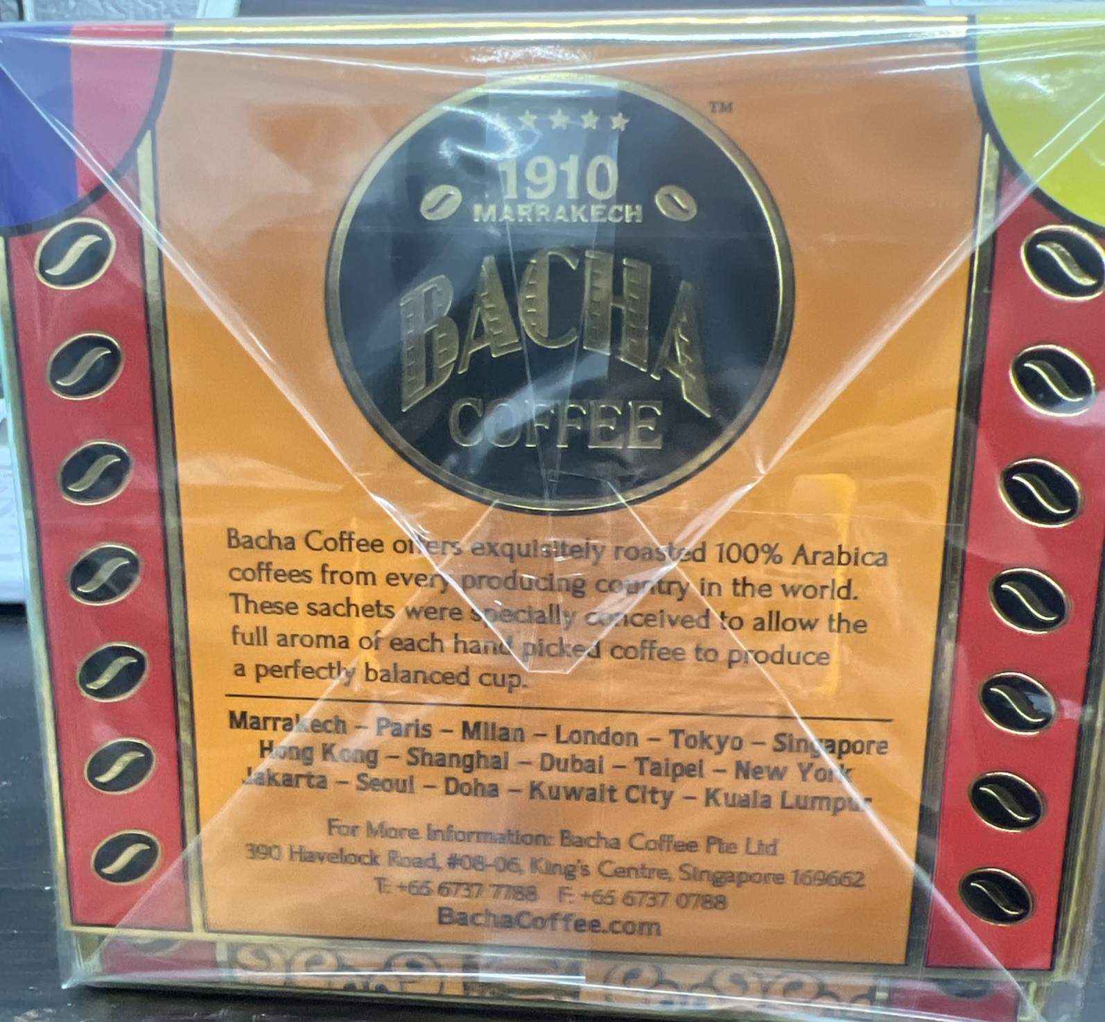 Bacha Coffee Bags | Colombia Magdalena Decaffeinated, Arabica Exp 06/30/2027 gallery
