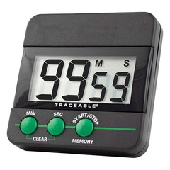 TRACEABLE 5028 Digital Timer, Count Down, 100 min 4YMT6