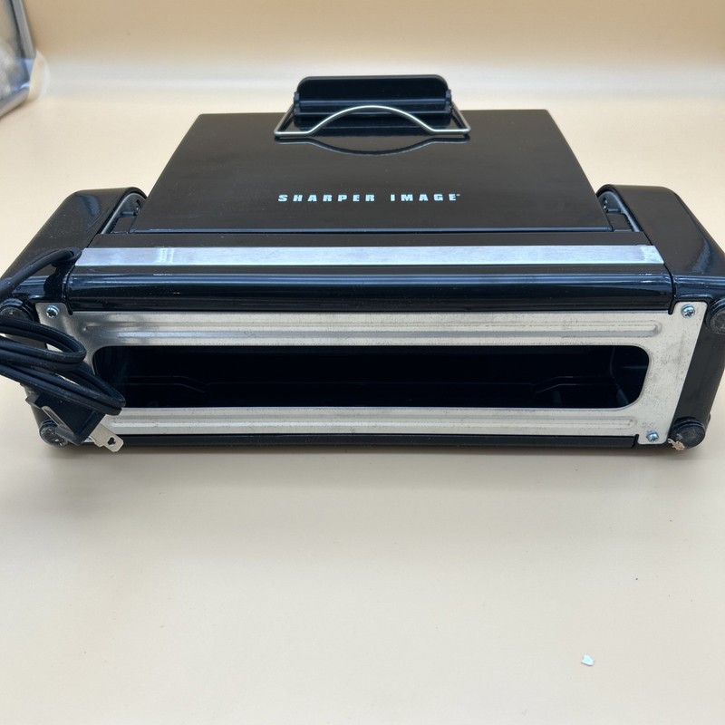 Sharper Image The Bacon Express Toaster 4 Slice Breakfast Maker Black gallery