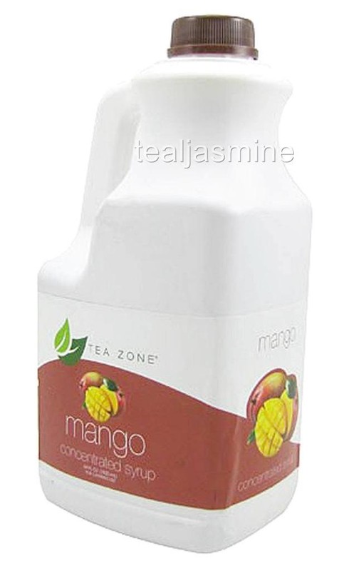 Tea Zone Premium Fruit Syrup for BubbleTea Boba 64 Fl. Oz. Assorted Flavors gallery