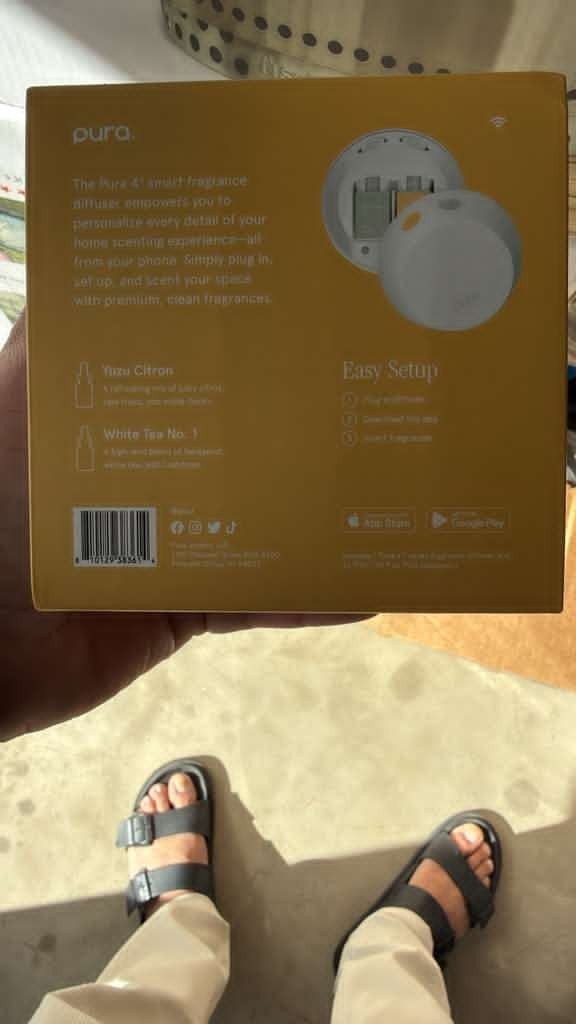 Pura Plus Smart Fragrance Diffuser Alexa/Google Assistant White gallery