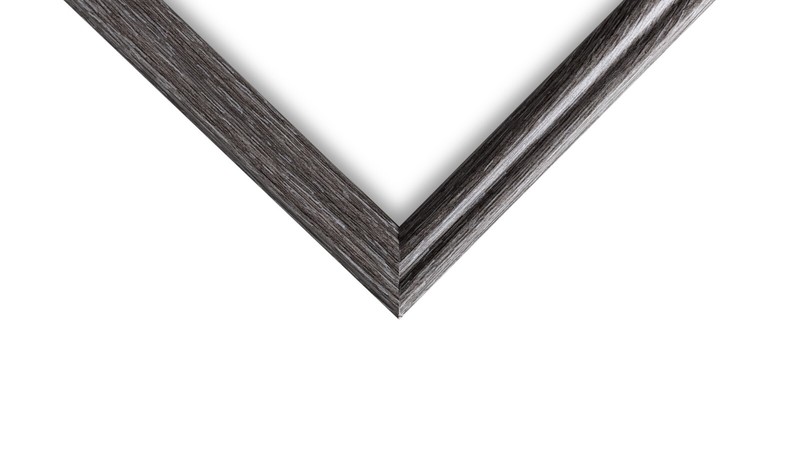 US ART Frames .75" Rustic Barnwood Grey Solid Wood Picture Poster Frames S-A gallery