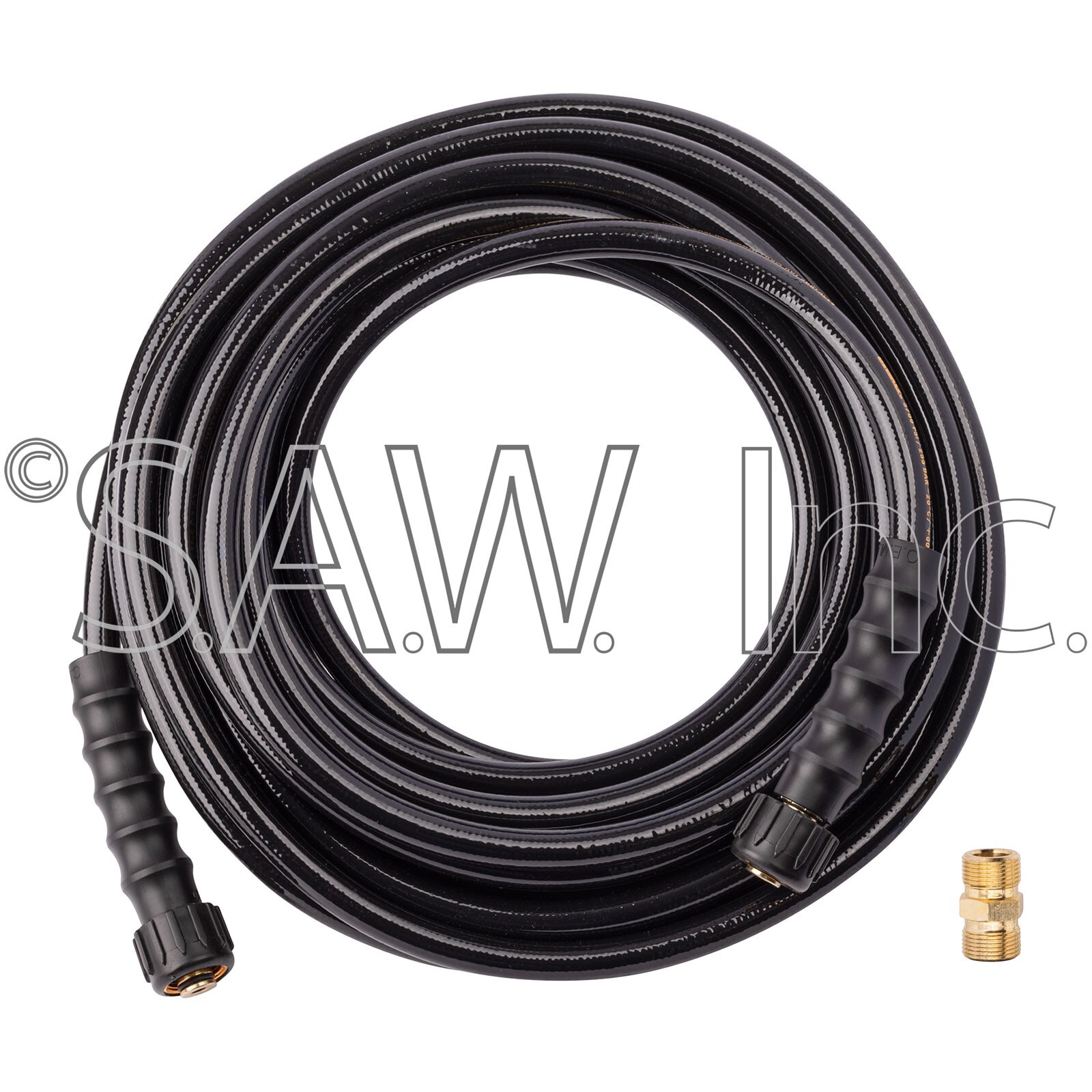 80491 Simpson Morflex 40 Ft 3700 PSI Pressure Washer Hose with M22 Adapter gallery