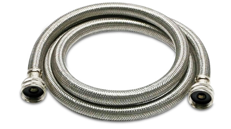 Lead Free Stainless Steel Braided Washing Machine Hose 36" - 144" gallery