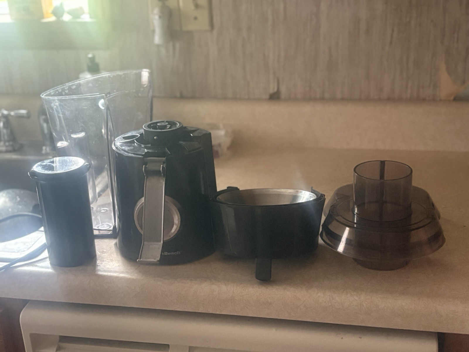 Hamilton Beach Centrifugal Juicer Extractor Black Tested Works Clean gallery