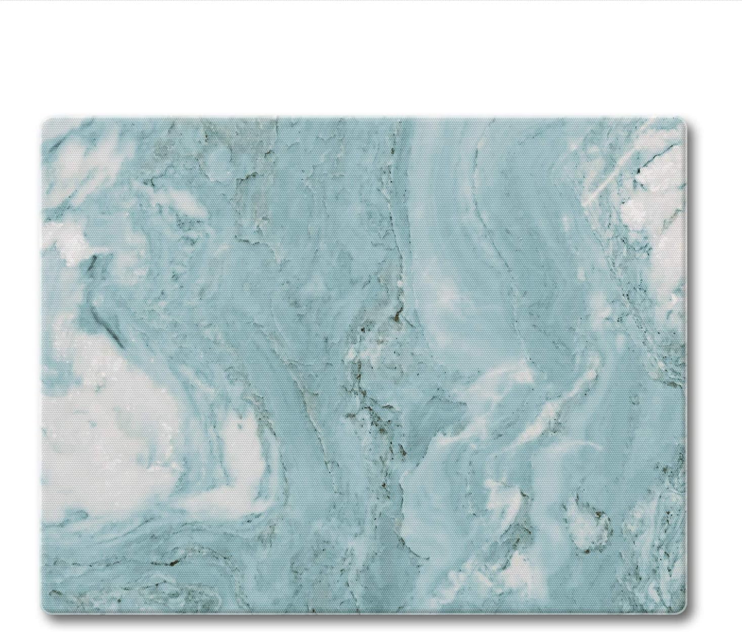 CounterArt Teal Quartz Design 3mm Tempered Glass Cutting Board 10” x 8” gallery
