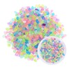500-Pack Glow in the Dark Rocks, 0.31"-0.47" Resin Pebbles Stones [Mixed Color] gallery