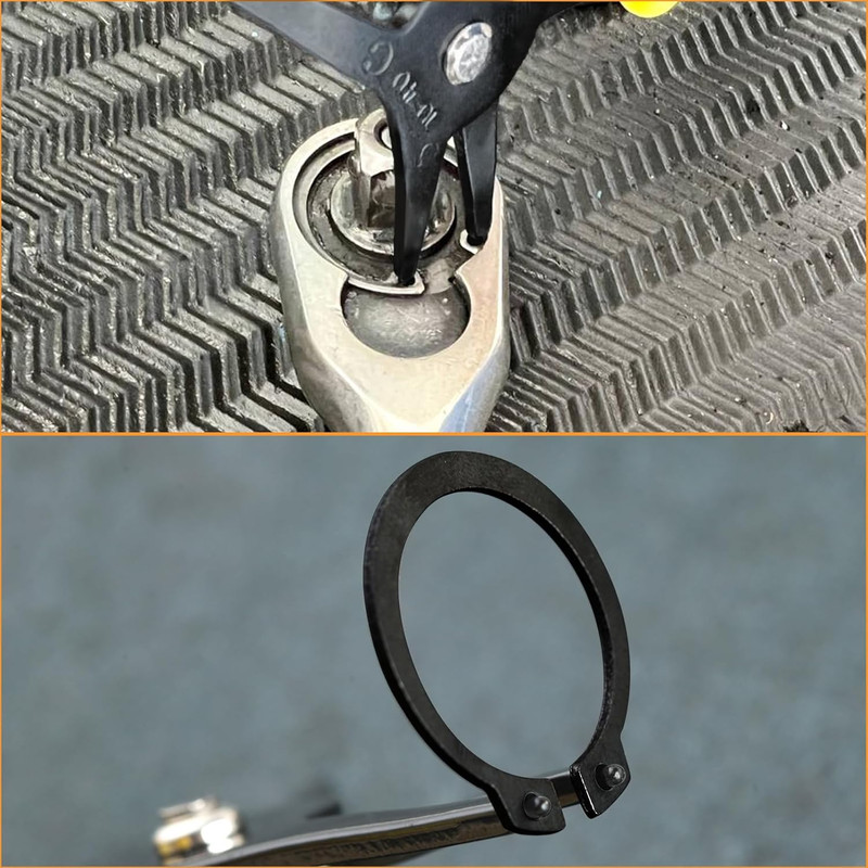2 in 1 Snap Ring Pliers - Internal & External Circlip Pliers for 10-40Mm Snap Ri gallery