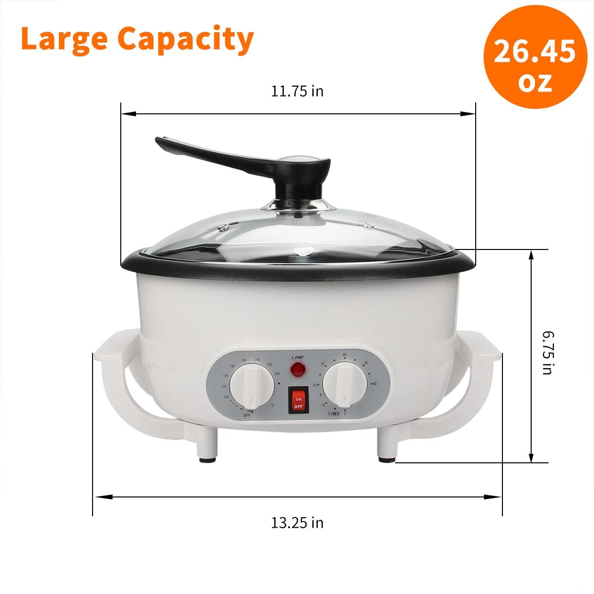 Coffee Bean Roaster Machine for Home Use, Coffee Roaster Machine with Timing,... gallery