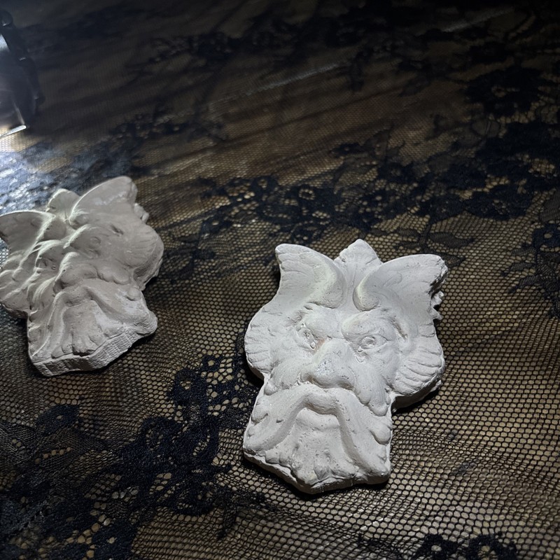 Gargoyle Casted Wall Plaques Faces gallery