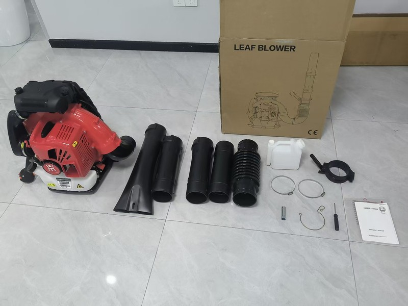 Leaf Blower 75.6cc 2-Stroke Backpack Gas Powered Leaf Blower 847CFM 236 MPH gallery