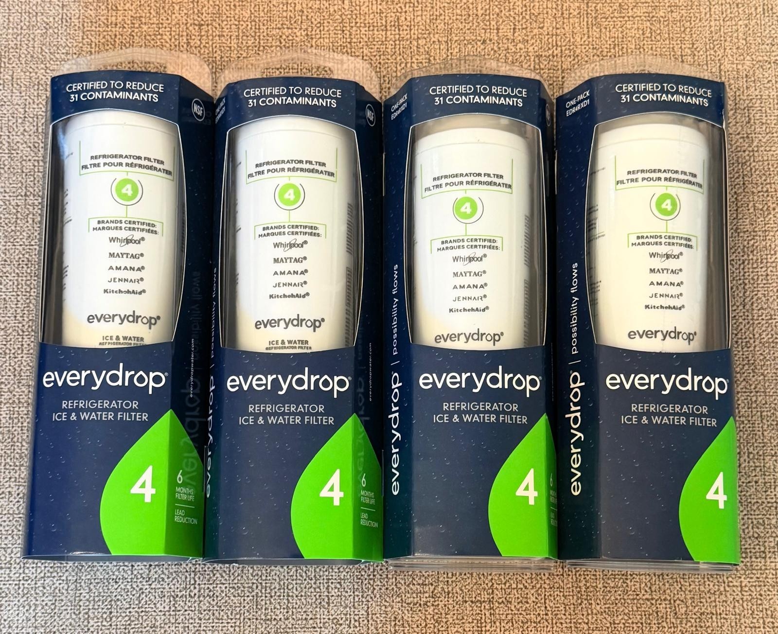 EveryDrop Filter 4 Refrigerator Ice & Water Filter EDR4RXD1 Whirlpool Maytag Ama gallery