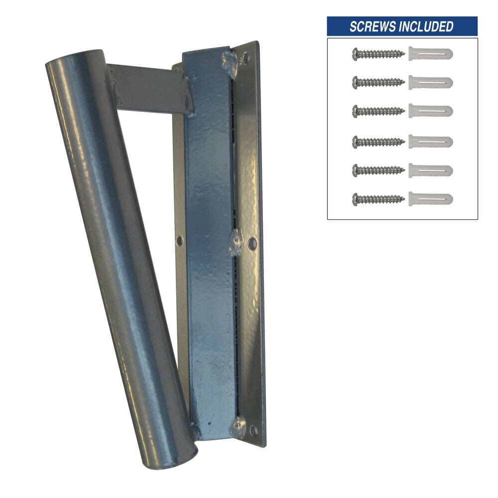 Angled Flat Wall Mount for Advertising Swooper Pole gallery