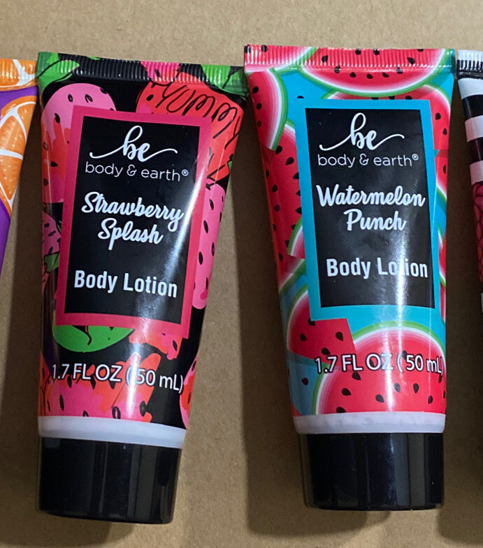 Be Body & Earth Watermelon Raspberry Blood Orange Strawberry Perfect Pineapple gallery