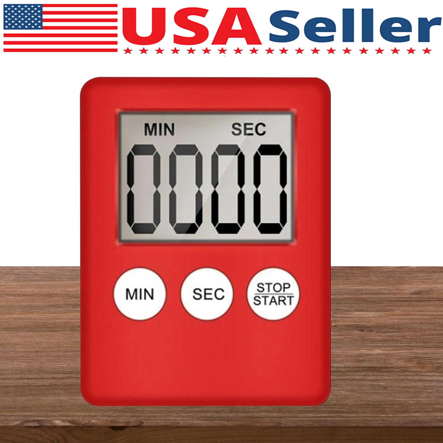 LCD Digital Kitchen Cooking Timer Count-Down Up Clock Loud Alarm Magnetic Lot gallery