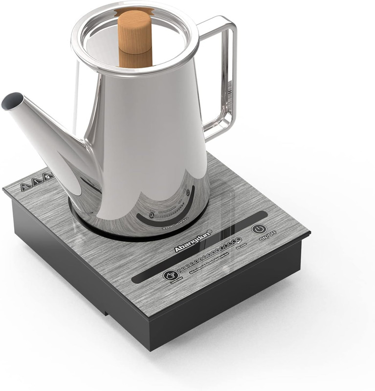Mini Induction Cooktop, Portable Induction Cooktop 500W for Moka Pot & Small Coo gallery