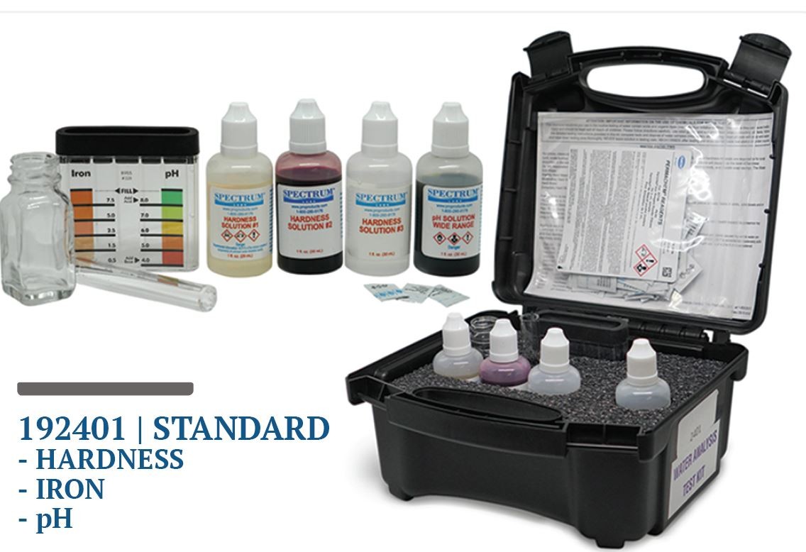 Sterling Water 2401 Water Testing Kit for Hardness, Iron and PH Levels gallery