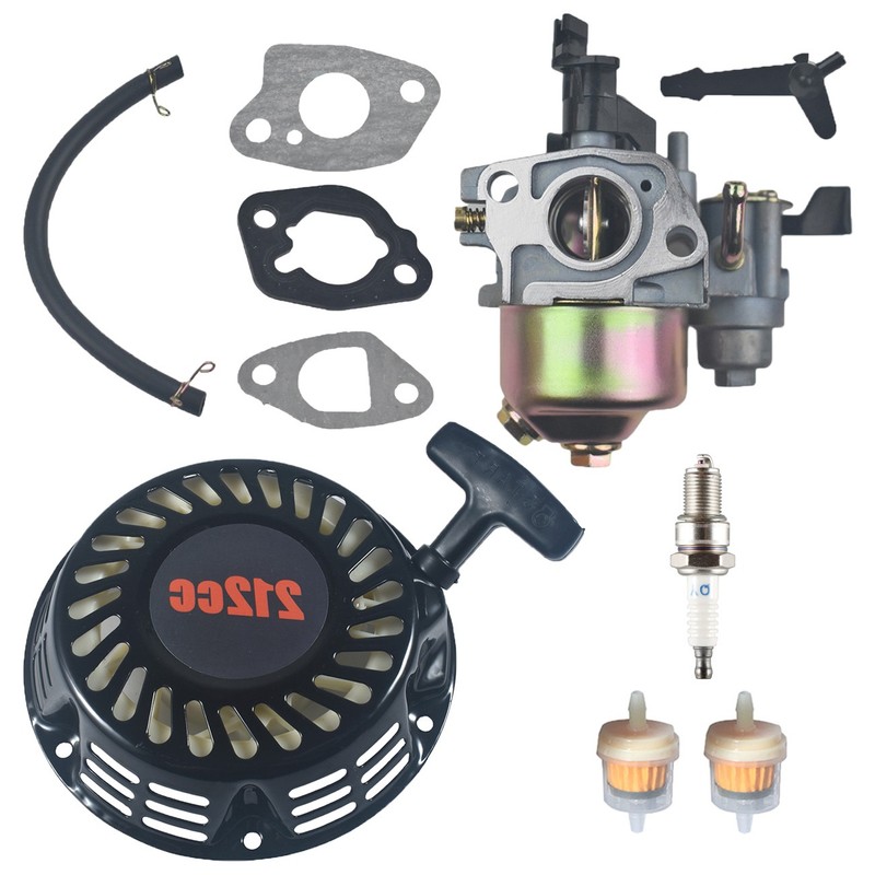 Carburetor Pull Recoil Starter For Predator 212cc 196cc 6.5HP Mini Bike Go Kart gallery