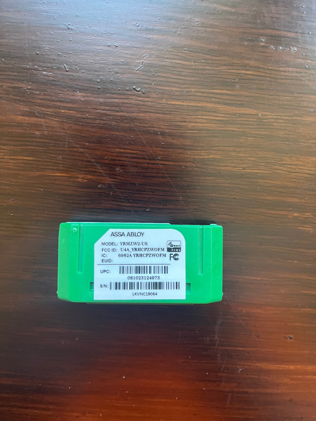 Yale Z-Wave Plus Network Module - AYR-MOD-ZW2-USA (v1.81) gallery