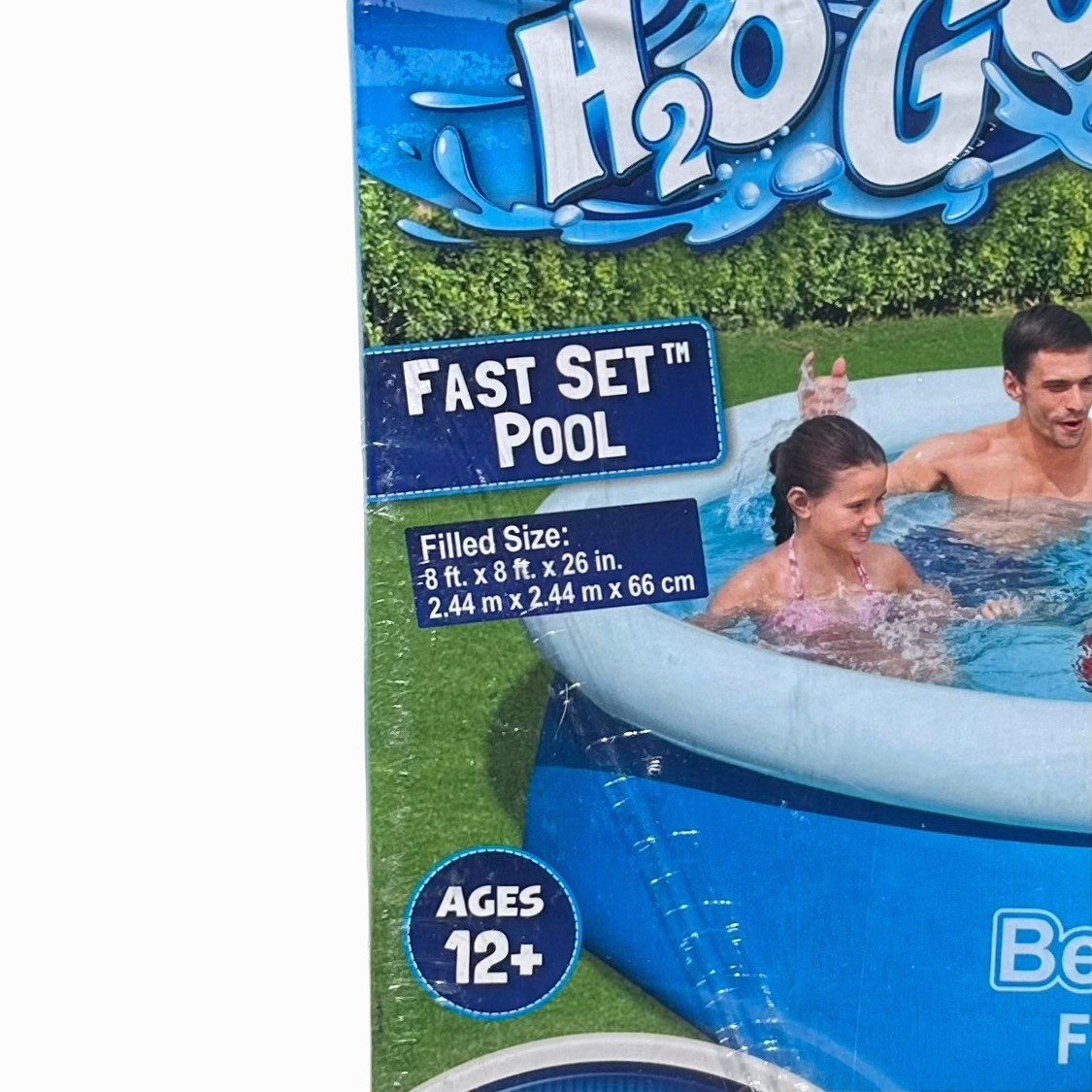 Bestway H2OGO! 8ft Fast Set Inflatable Above Ground Pool 26" Deep 10-Min Setup gallery