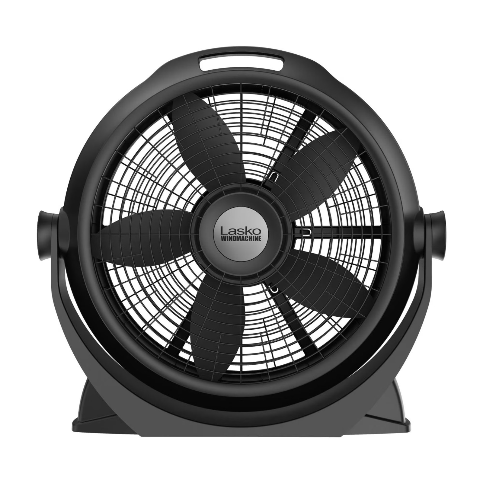 Lasko WindMachine 20" 3 Speed Pivoting Air Circulator Floor Fan, Black, A20305 gallery
