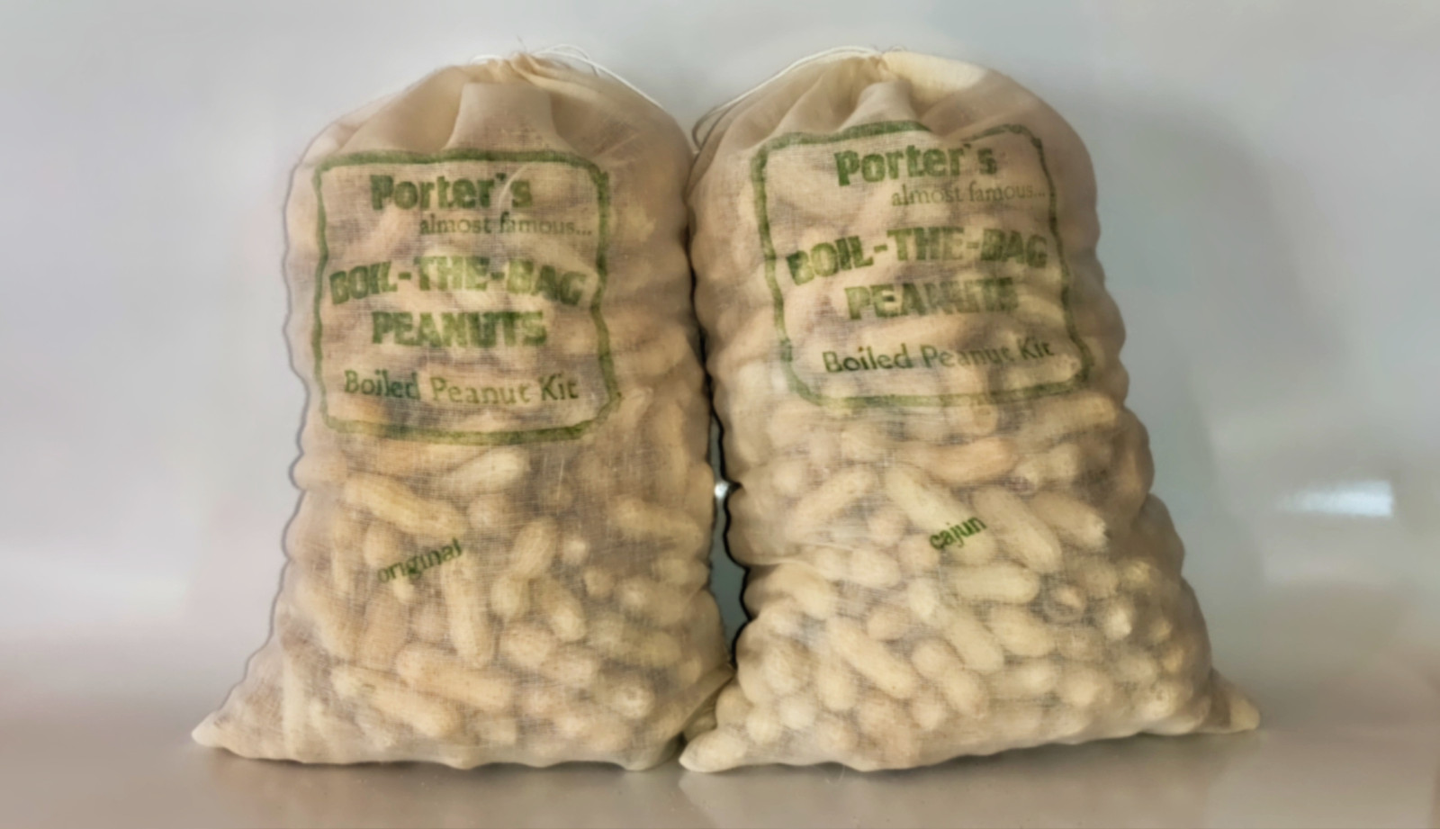 Boiled Peanuts: Porter's (almost famous) Boil-The-Bag Peanuts [2 bags] gallery